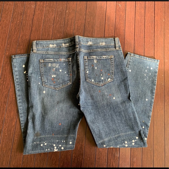 NEW Skinny Stretchy Denim Medium Blue Jeans, Size 29 - Picture 3 of 16